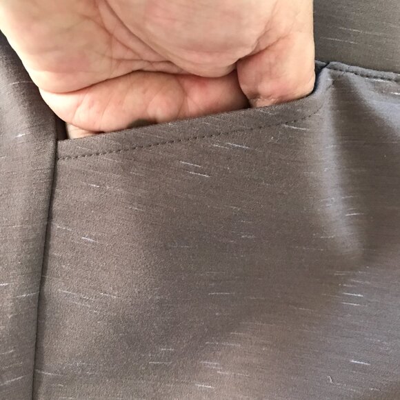 Torrid Pixie Pull On Pants Women L Purple Mid Rise Pocket Slimming Stretch 18294 - Picture 14 of 16